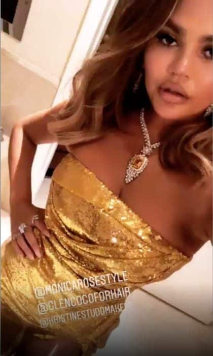 chrissy teigen style dress