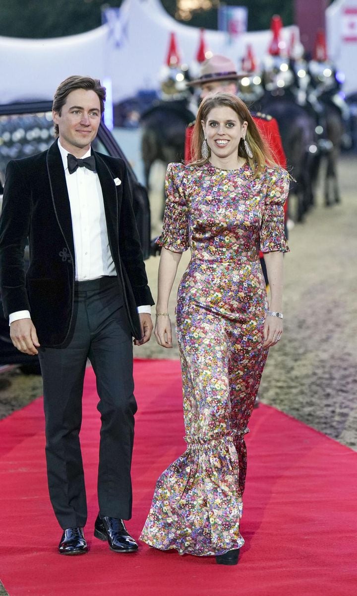 Princess Beatrice and her husband Edo attended the charity preview on May 11