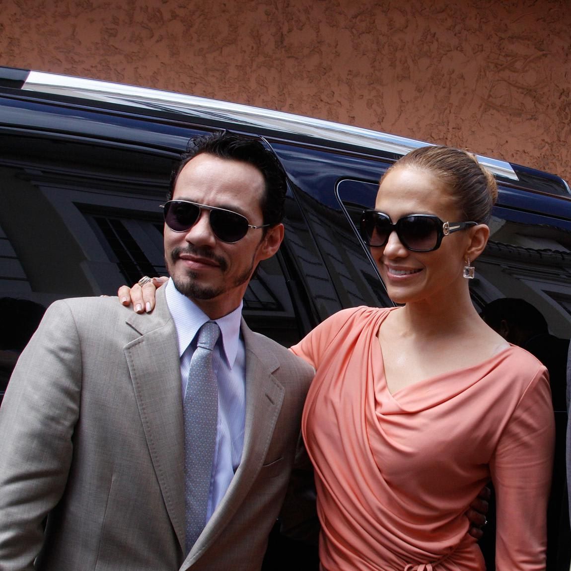 Marc Anthony and Jennifer Lopez