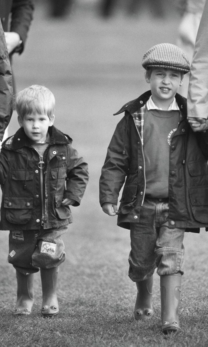 Princes Harry and William's best photos