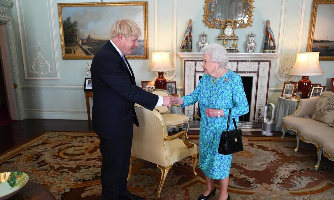 Queen Receives Outgoing and Incoming Prime Ministers