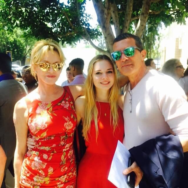 Stella Banderas private photo album graduation