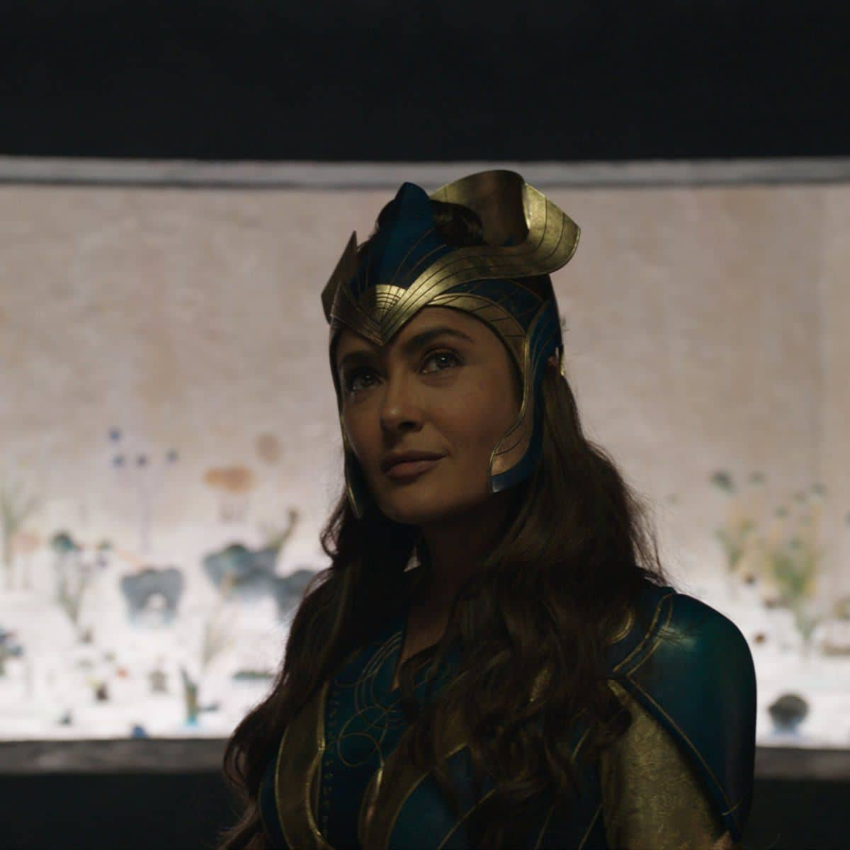 Salma Hayek plays Ajak in Marvel Studios' Eternals