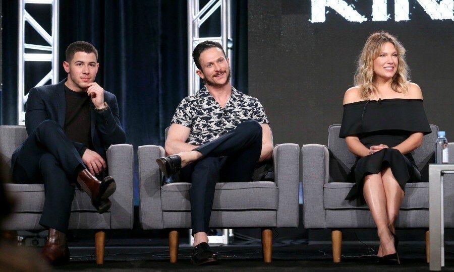 January 5: Fight night! <i>Kingdom</i> stars <a href="https://us.hellomagazine.com/tags/1/nick-jonas/"><strong>Nick Jonas</strong></a>, Jonathan Tucker and Kiele Sanchez chatted about the series during day one of the 2017 Winter TCA Tour in Pasadena, California.
Photo: Frederick M. Brown/Getty Images