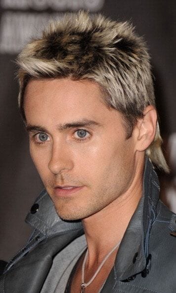 Blondes have more fun! Jared donned lighter locks at different points over his career, but these frosted tips take the cake.
Photo: Getty Images