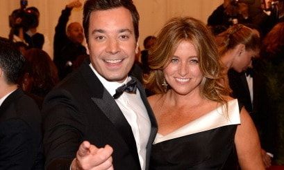 Jimmy Fallon and wife Nancy Juvonen at an NYC gala in 2013.