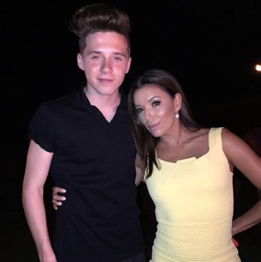 Brooklyn Beckham and Eva Longoria
Photo: Instagram