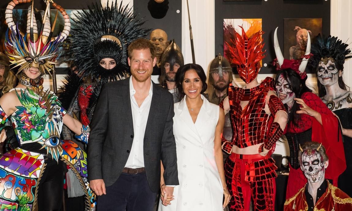 Meghan Markle and Prince Harry celebrated Halloween with a message on social media