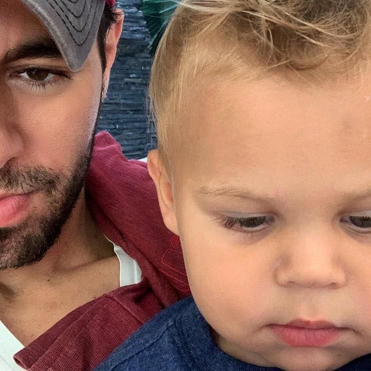 Enrique Iglesias and son Nicholas new pic