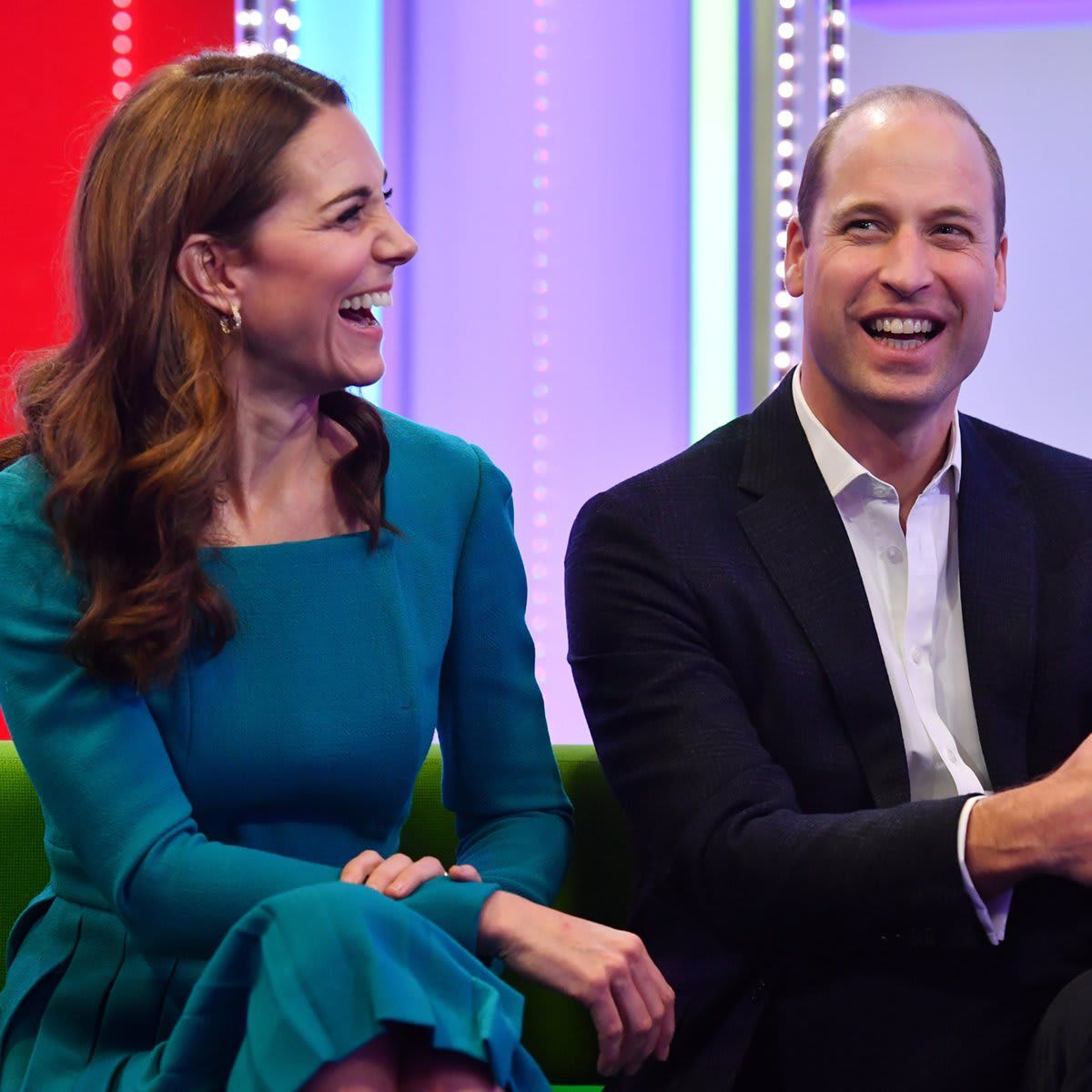 The Duchess of Cambridge teases her husband about his hair