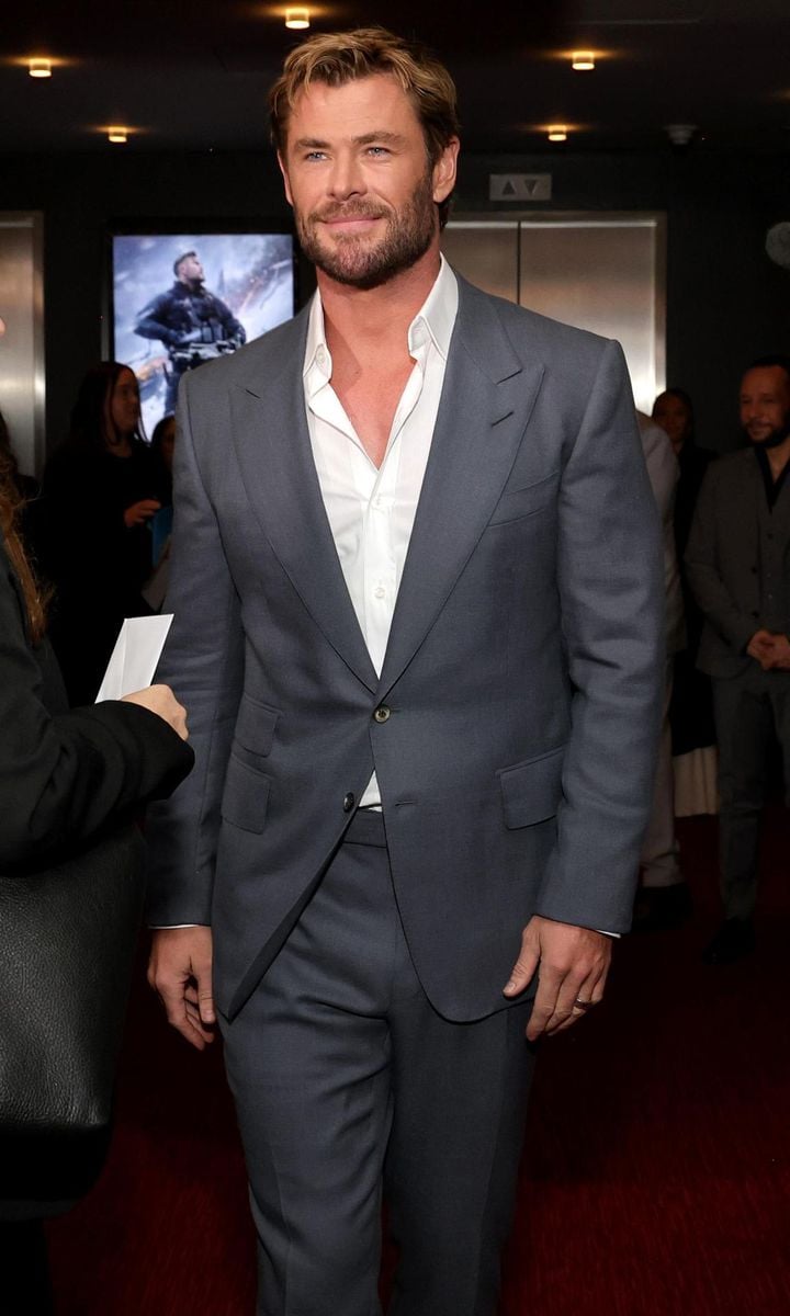 Chris Hemsworth attends Netflix's 'Extraction 2' premiere