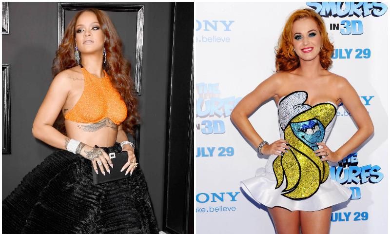 Rihanna y Katy Perry fanaticas del estilismo