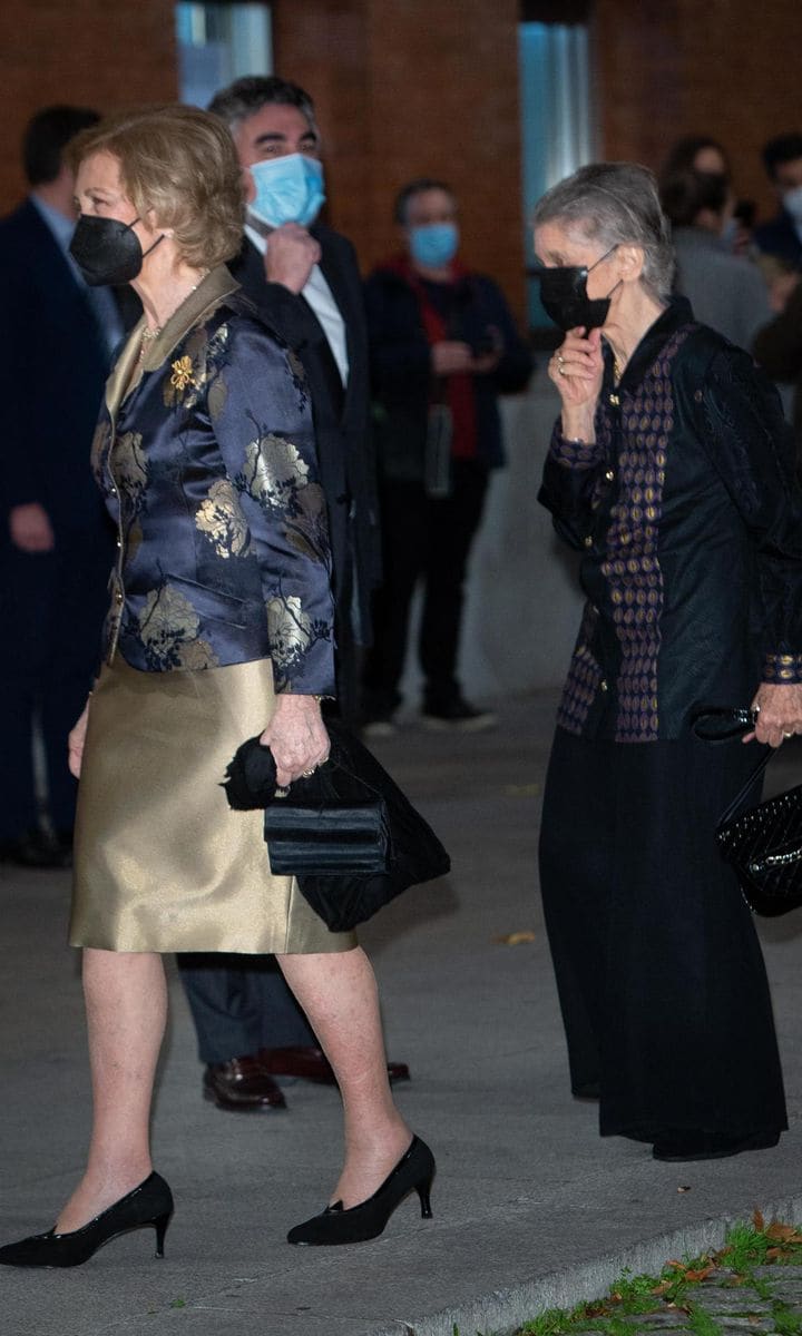 Queen Sofia and her sister Princess Irene attended a concert together on Nov. 3