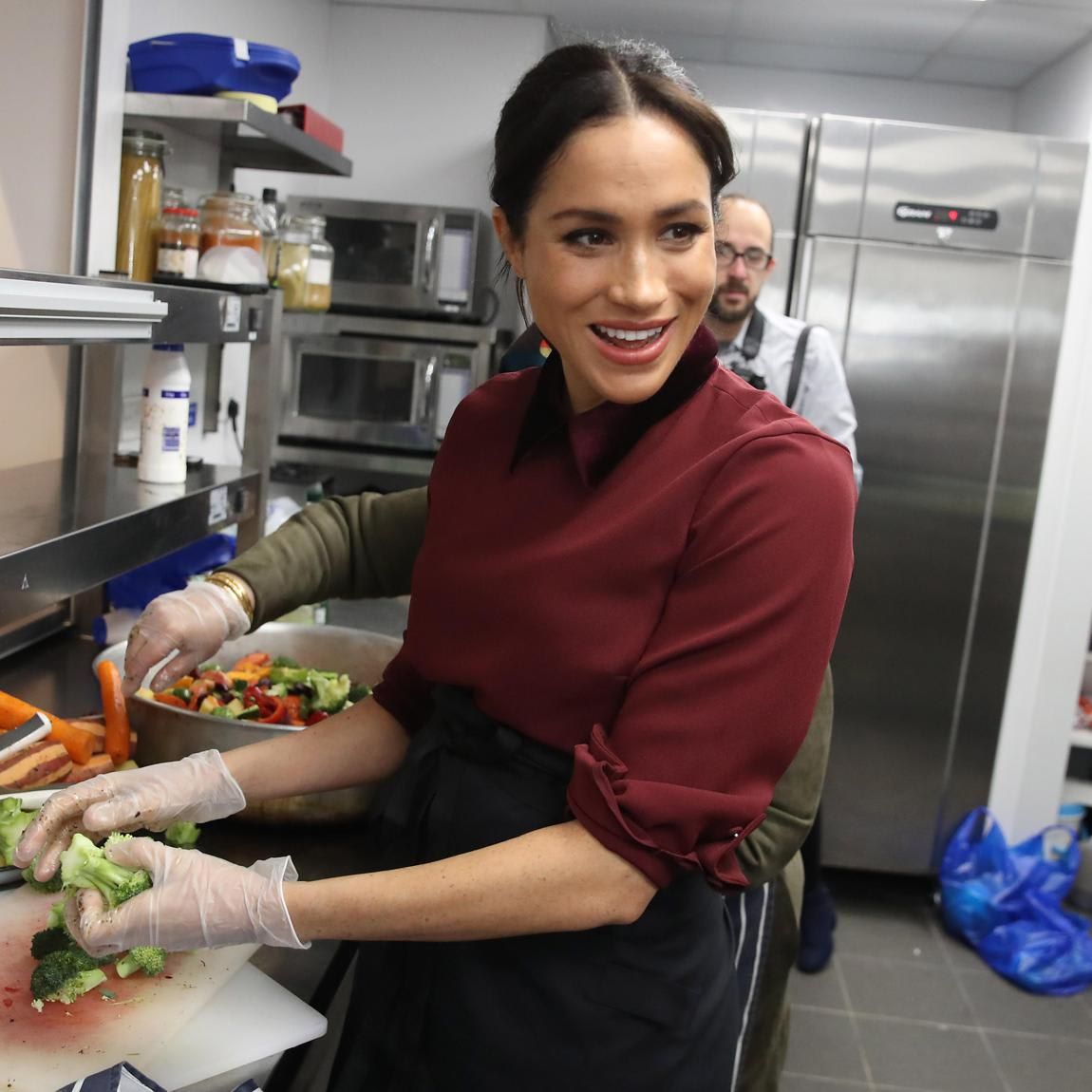 Meghan Markle community kitchen