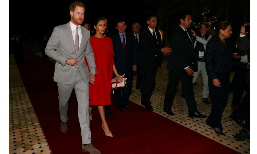 Prince Harry and Meghan Markle tour Morocco