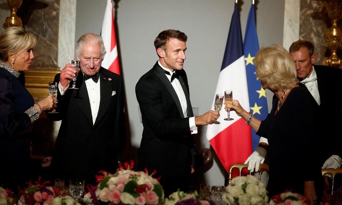 The royal couple's state visit celebrates the United Kingdom’s relationship with France