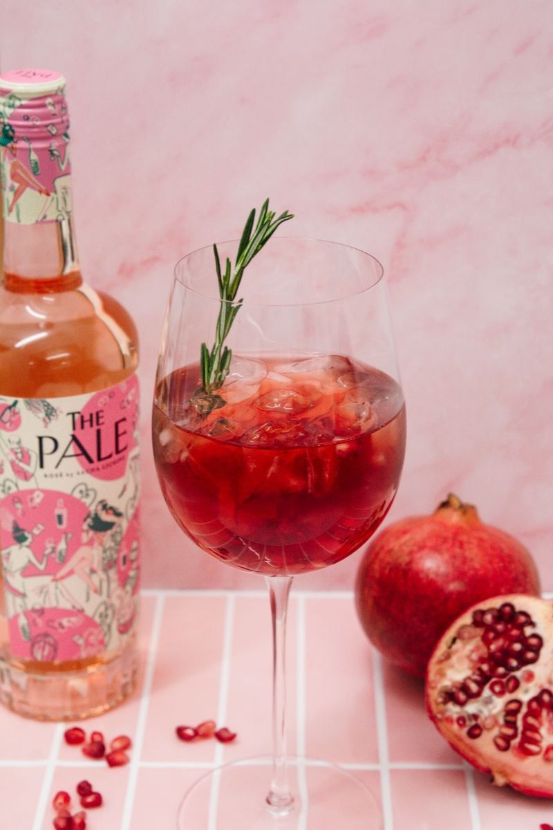 The Pale Pomegranate Spritz