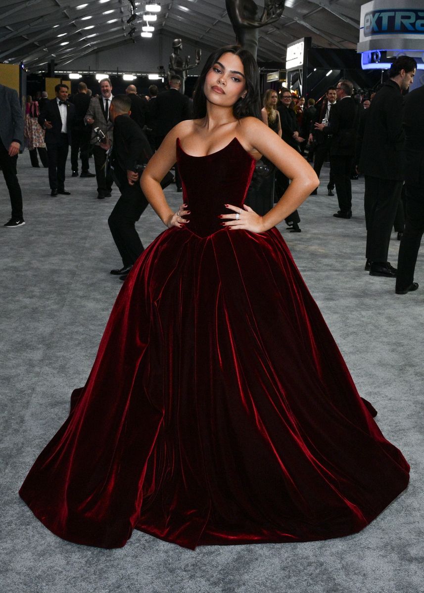 Ariana Greenblatt at the 30th Annual Screen Actors Guild Awards held at the Shrine Auditorium and Expo Hall on February 24, 2024, in Los Angeles, California. 