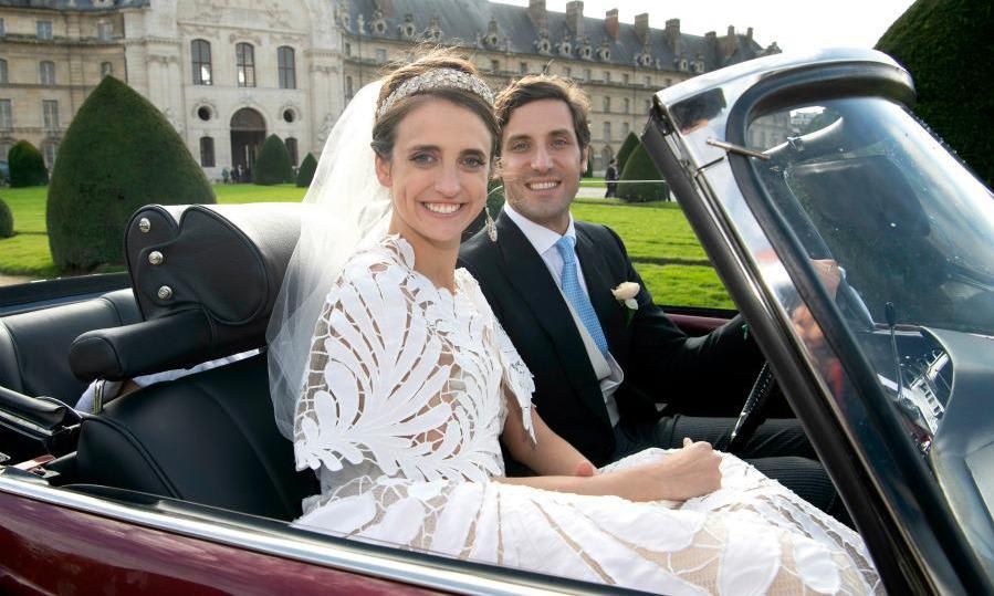 Countess Olympia and Prince Jean wedding photos