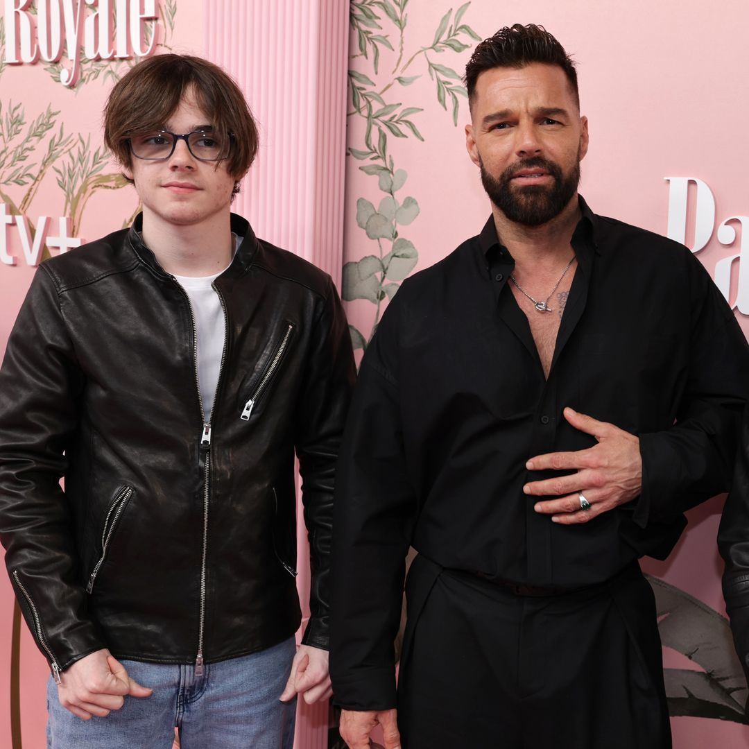 Ricky Martin enjoys playtime at the beach with his little ones, Renn and Lucía