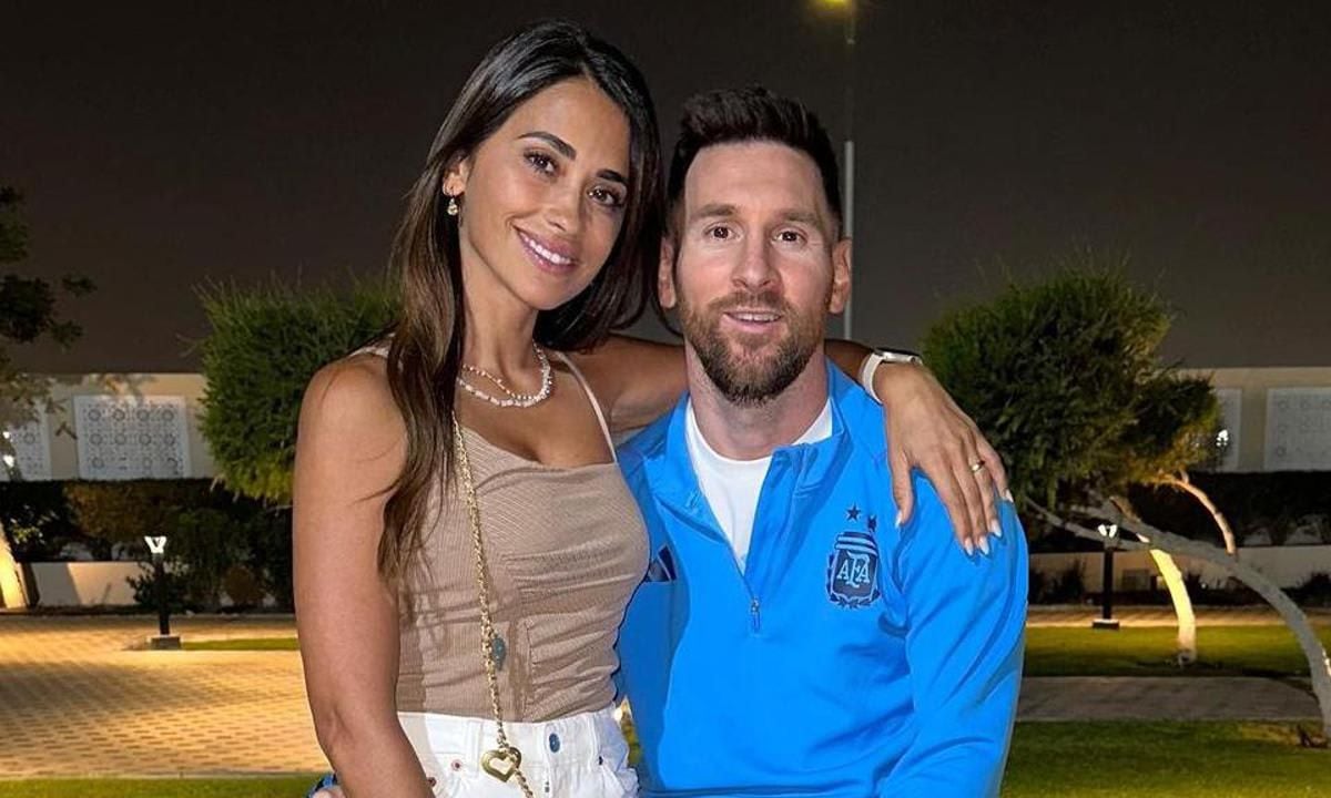 Lionel Messi y Antonela Roccuzzo