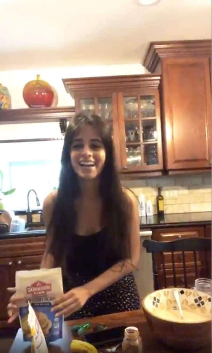 camila cabello cooks