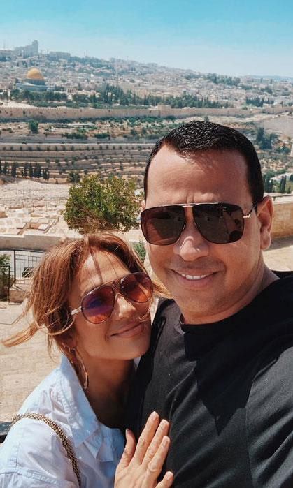 Jennifer Lopez and Alex Rodriguez