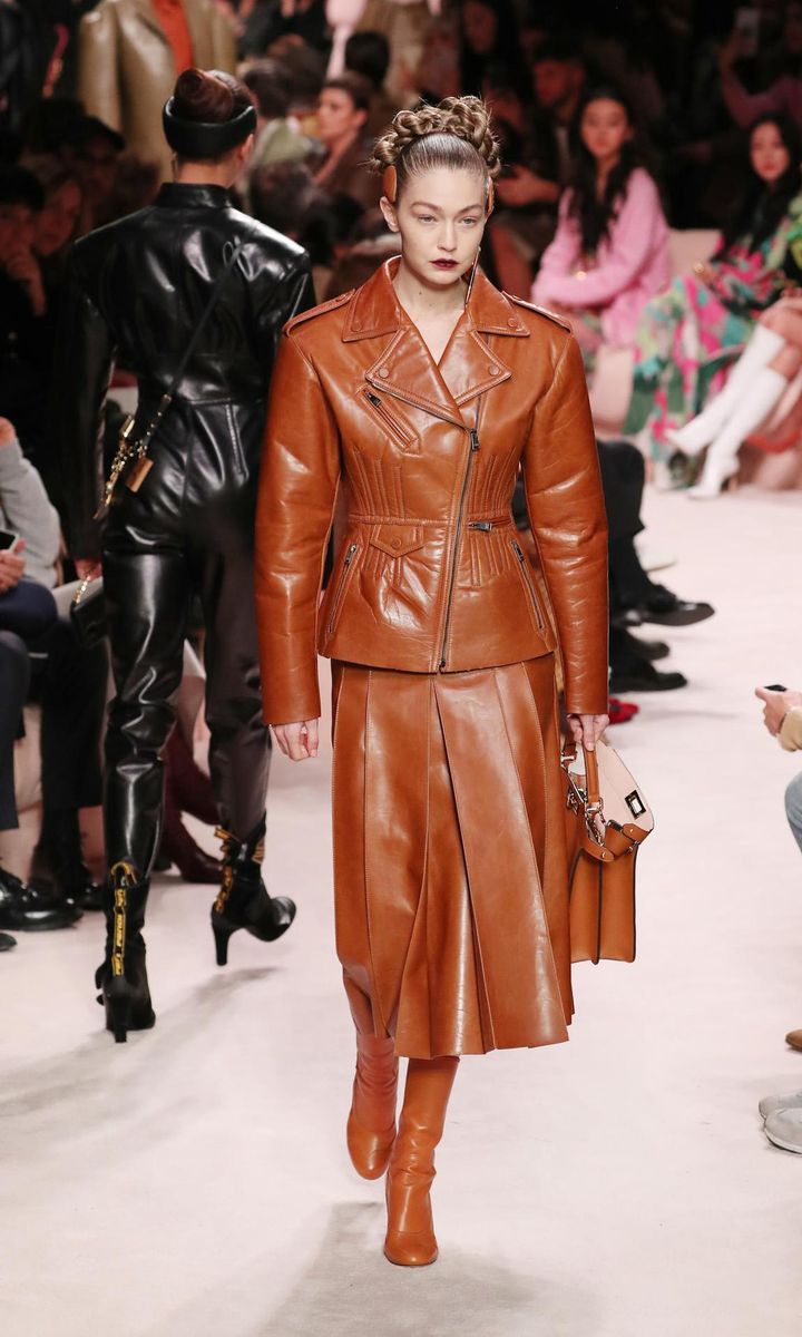 Gigi Hadid, Fendi Fall/Winter 2020