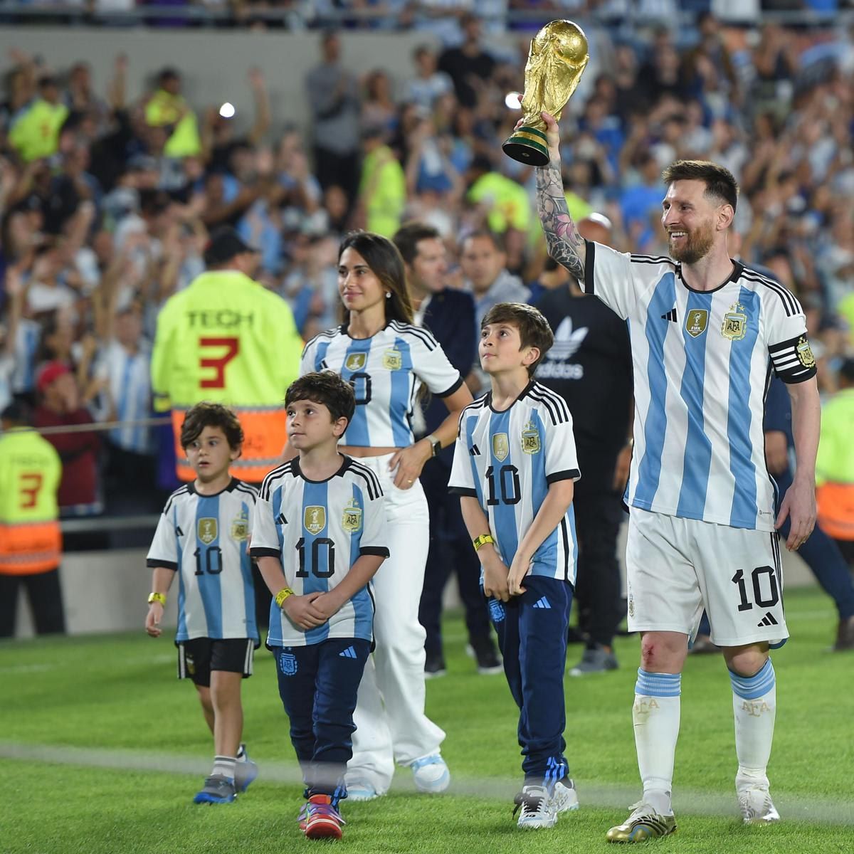 Lionel Messi y Antonela Roccuzzo