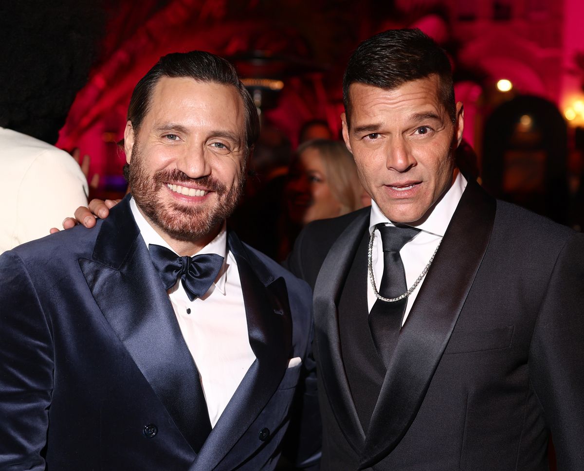 Edgar Ramirez and Ricky Martin