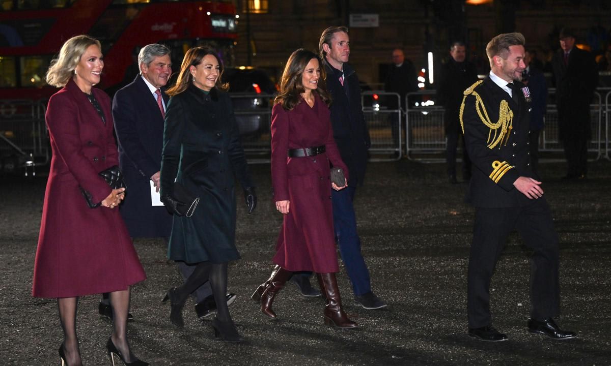 Pippa attended her sister’s Christmas carol service in 2022. This year’s holiday event is taking place on Dec. 8, 2023