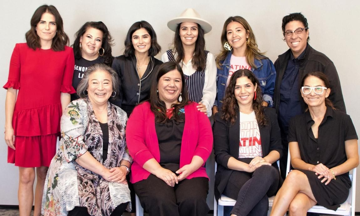 Gina Rodriguez, America Ferrera, Karla Souza join Monica Ramirez, Olga Segura and Alex Martinez Kondracke at the soft launch of The Latinx House