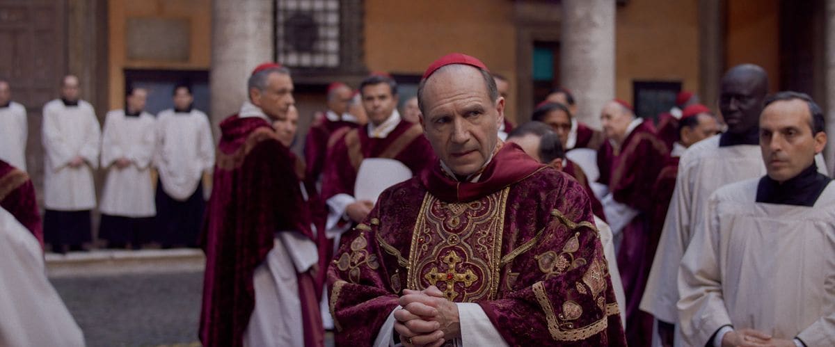 Ralph Fiennes stars in 'Conclave,' one of this year's best picture nominees