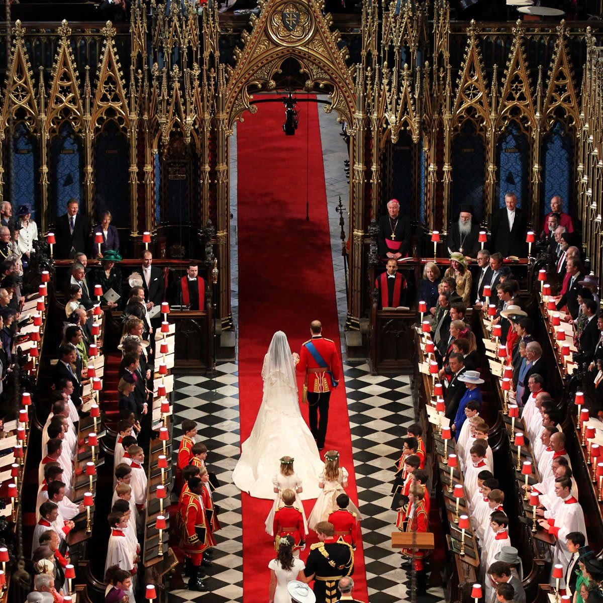 The royal couple got married at the Abbey on April 29, 2011
