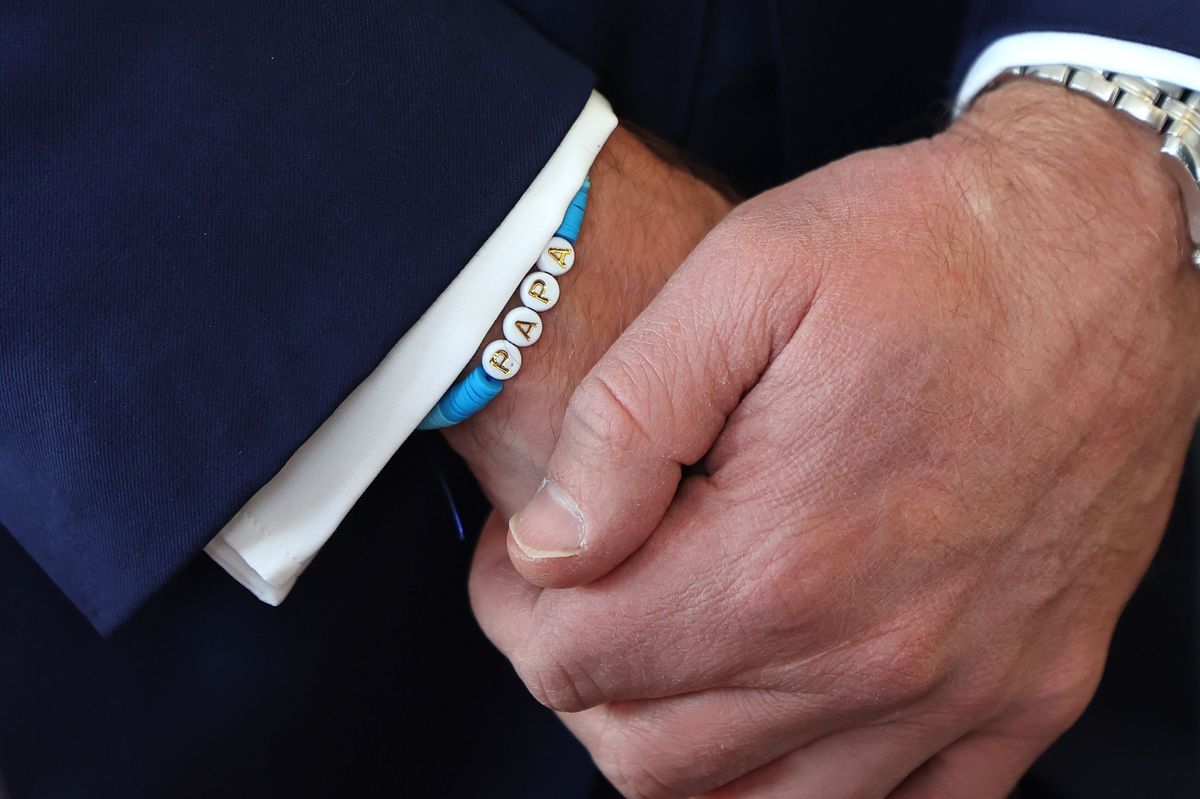 Prince William has been wearing the bracelet in South Africa