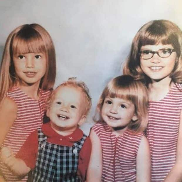 Cindy (pictured far left) was born into a hardworking Midwestern family in DeKalb, Illinois, the second of four children. Her mother worked in a doctor's office, while her father was a machinist and electrician.
Tragically, in what she has described as "a devastating loss to all of us", her little brother died, aged three, when she was eight and her grief-stricken parents divorced.
Photo: Instagram/@cindycrawford