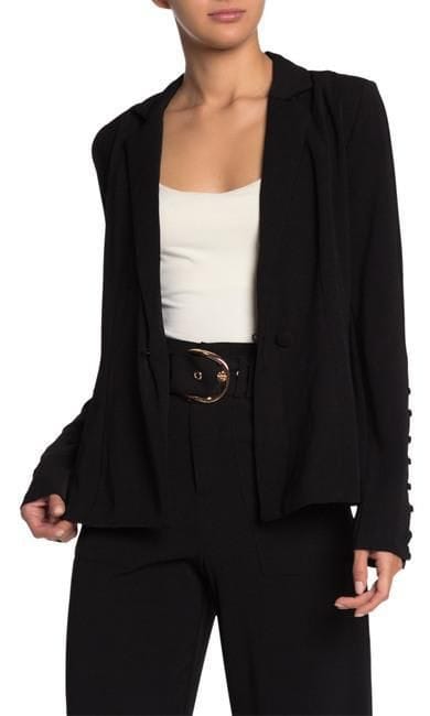 Notch Lapel Blazer by Do + Be