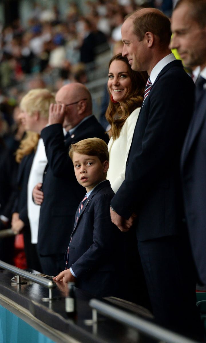 Prince George is the Prince of Wales' eldest grandchild