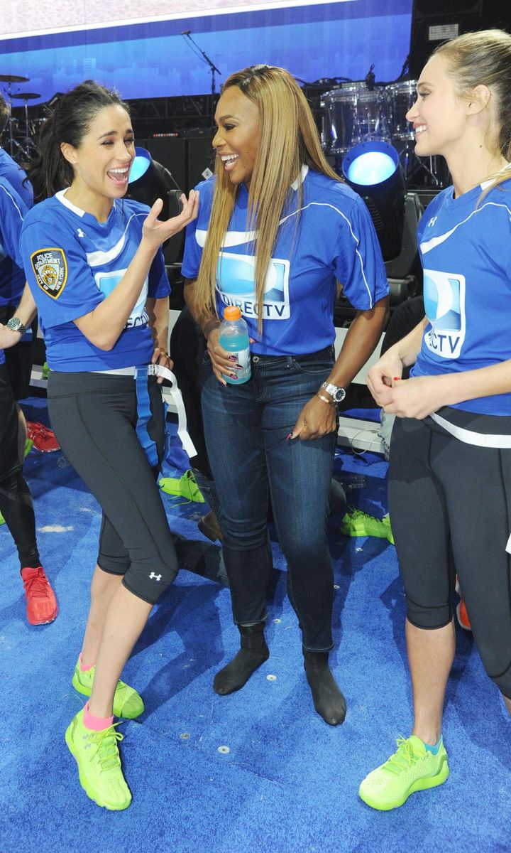 The duo participated in the DirecTV Beach Bowl in 2014 in NYC