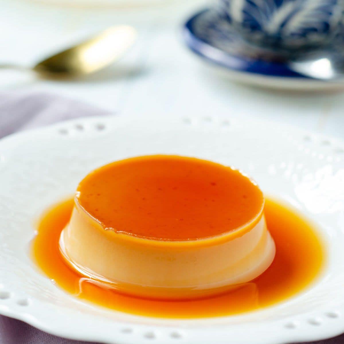 Vegan Flan by Dora's Table