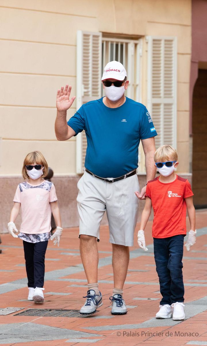 Prince Albert and his twins participated in World Cleanup Day