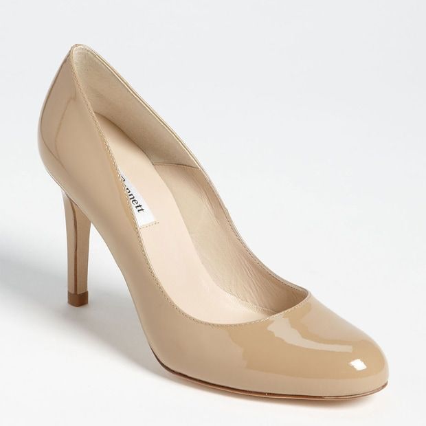 The Duchess of Cambridge is known to wear a few styles of footwear: dock shoes for casual outings, wedges to step things up a bit and nude pumps from L.K. Bennett for more elegant occasions. She happily slips on the latter for hours and goes back to them time and again, so you know they're as comfortable as they are stylish.
<b>LK Bennett Sledge Patent Leather Heel</B>, $345, Lkbennett.com