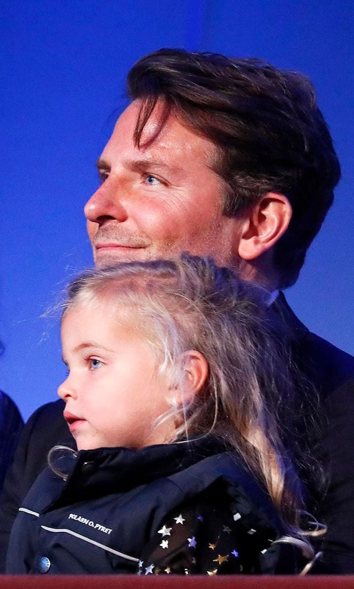 Bradley, pictured with Lea at the 2019 Kennedy Center for the Performing Arts, reunited for lunch with ex Irina