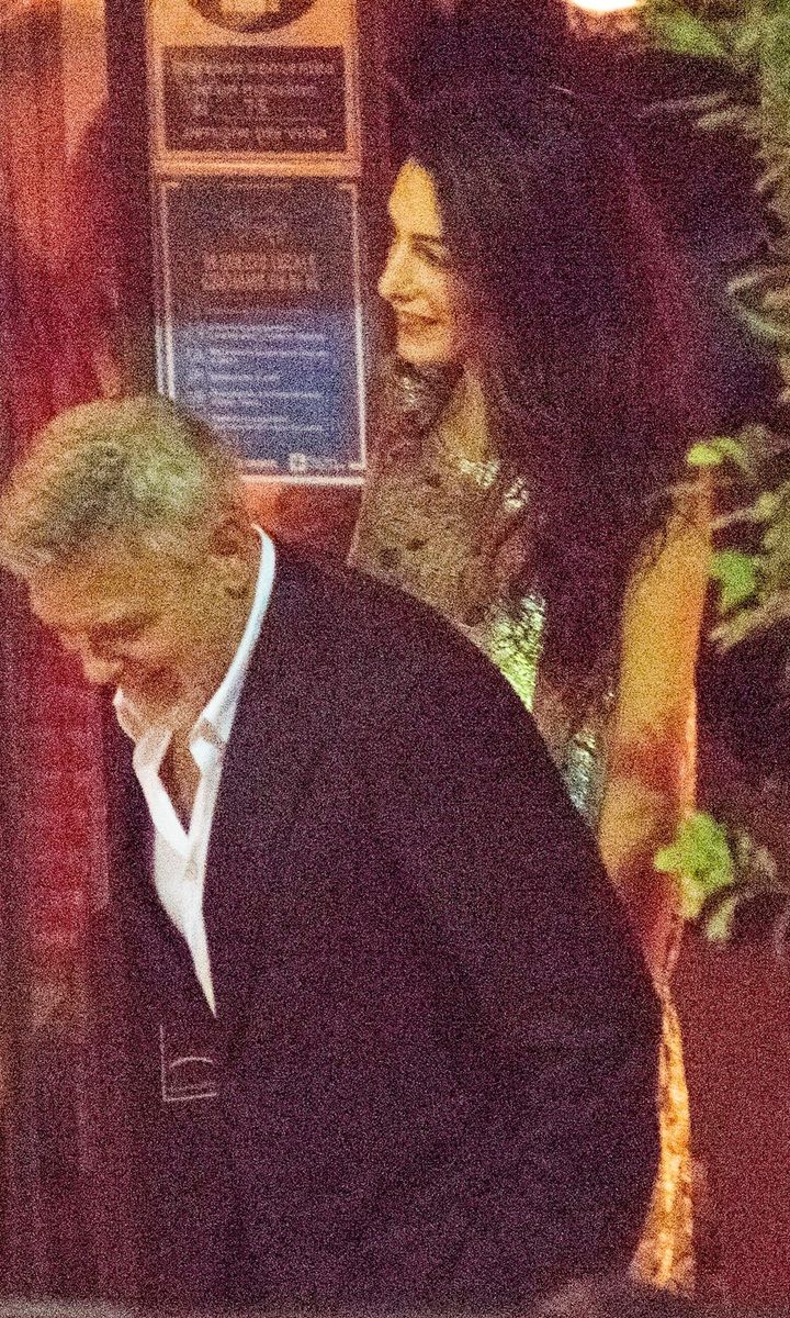 George and Amal Clooney date