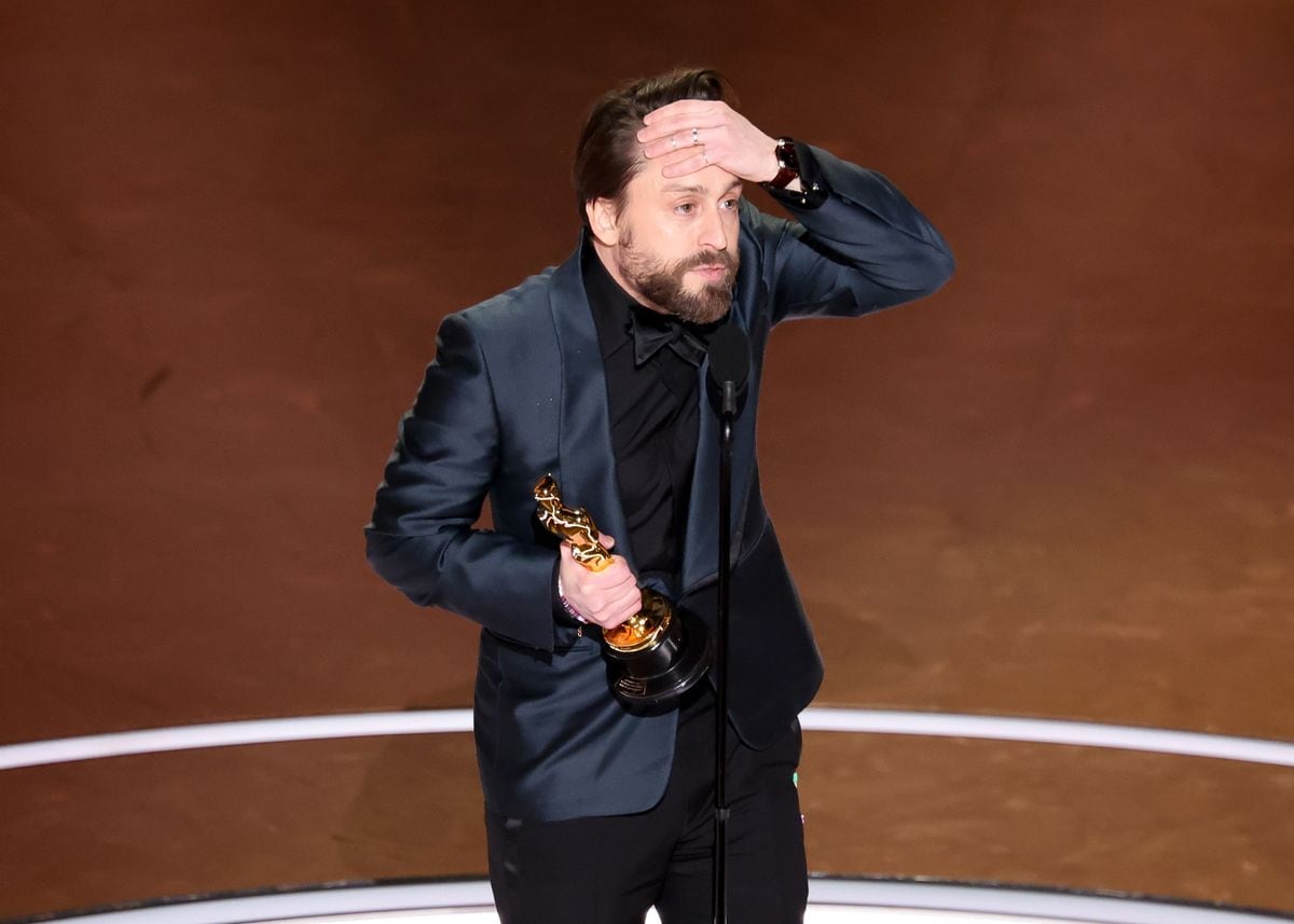 Kieran Culkin's acceptance speech was memorable