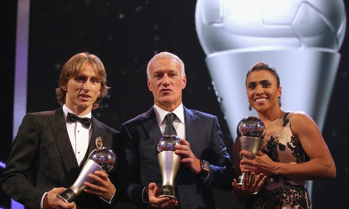 Marta Vieira da Silva at The Best FIFA Football Awards