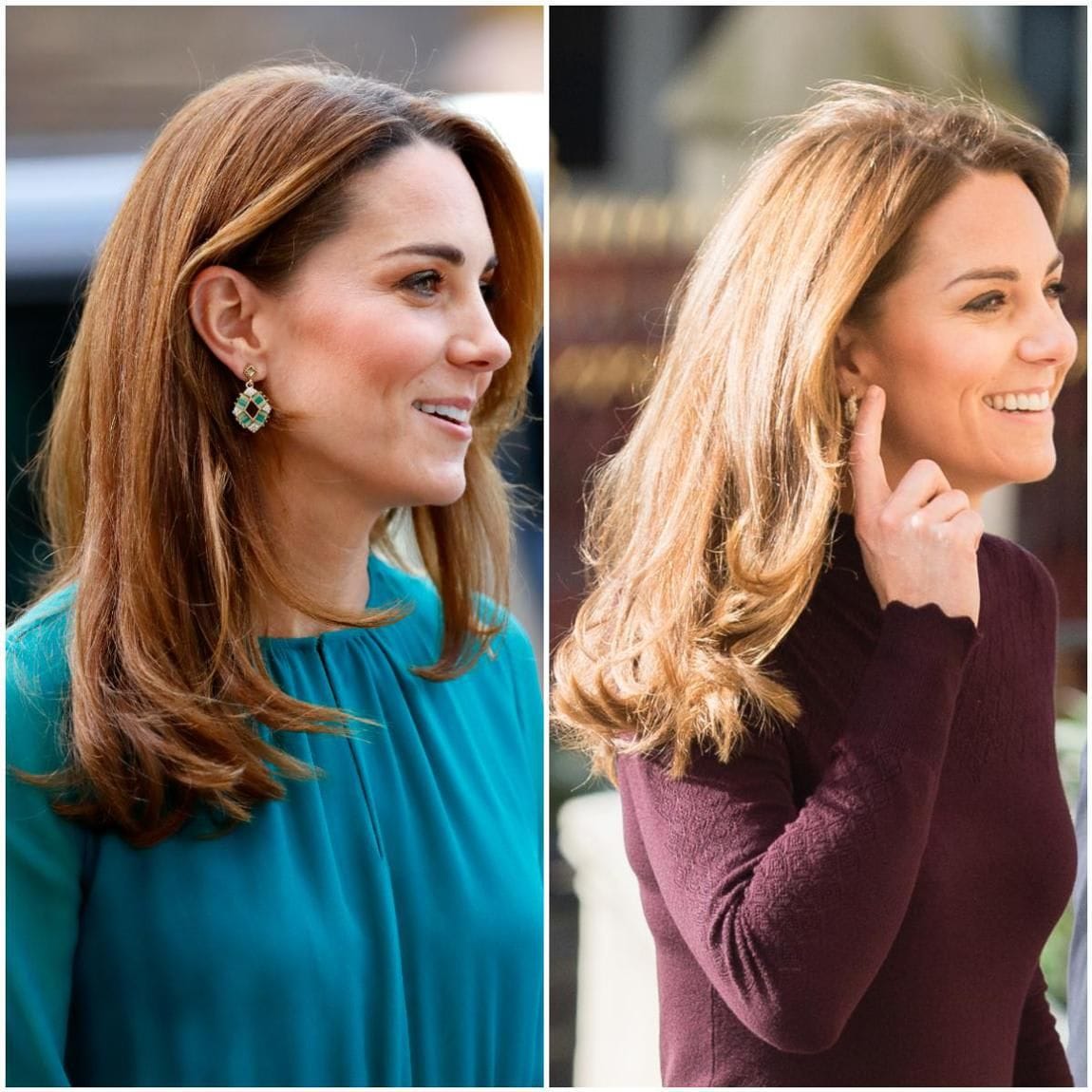 The Duchess of Cambridge is glowing with her new blonde highlights