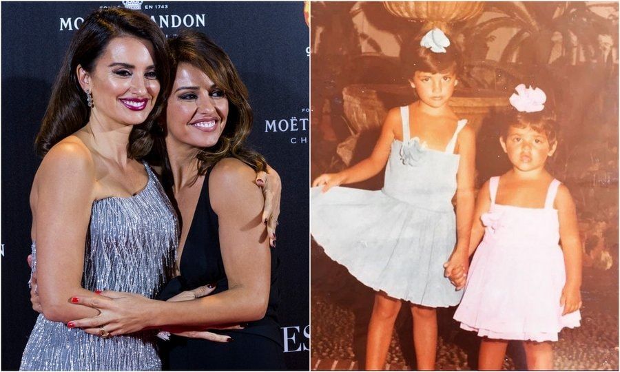 Penelope Cruz and dancer-actress sister Monica Cruz
Penelope's little sister looks just like her mini-me! The sisters look adorable in their matching dress and hair bow outfits.
Photos: Getty Images, Instagram/@penelopecruzoficial