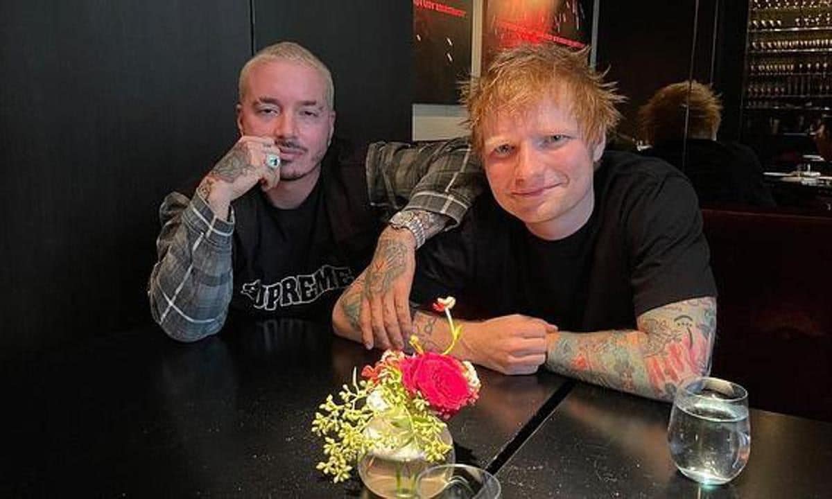 Ed Sheeran and J Balvin