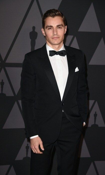 James's little brother Dave Franco looked equally sharp in dark a suit.
Photo: Kevin Winter/Getty Images